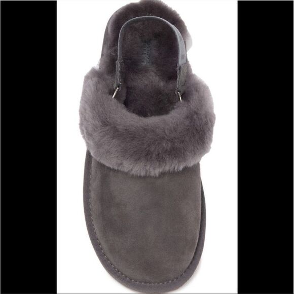 Australia luxe collective genuine soft shearling sling back mule sleeper size 7 - Picture 6 of 10